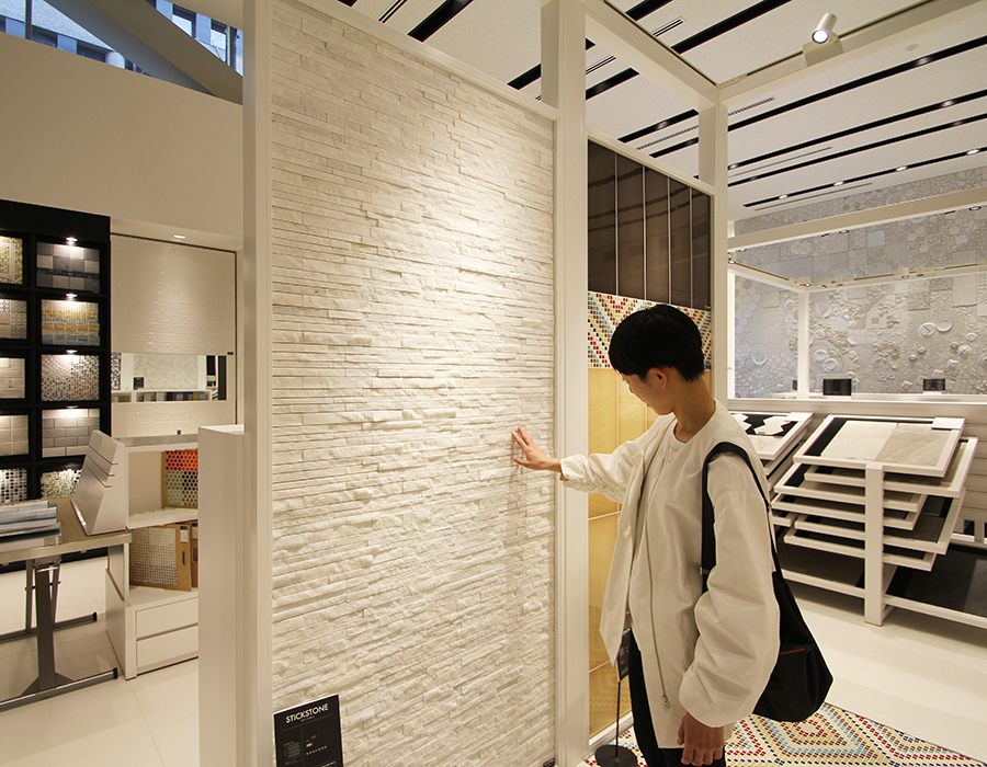 名古屋モザイク工業のショールームへ｜ブログ｜リノベーションとオーダーメイド家具製作のリクリエイト